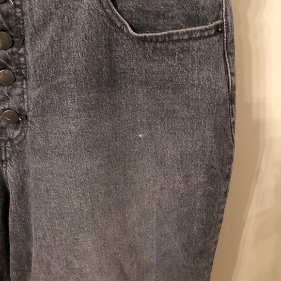 Universal Thread High-Rise Vintage Straight Jeans 14/32R Gray Denim Button Fly - Picture 5 of 10